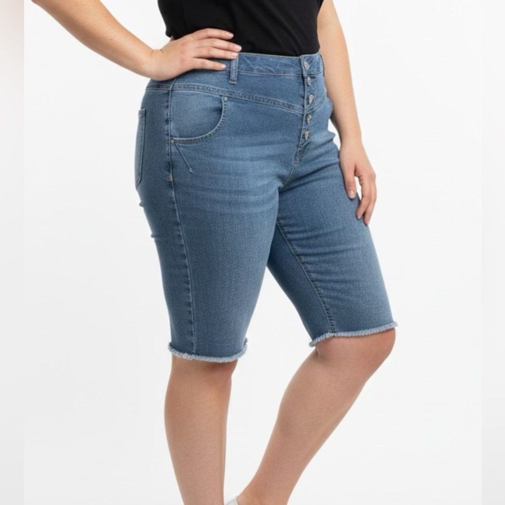 Ellos Blue Jean Shorts